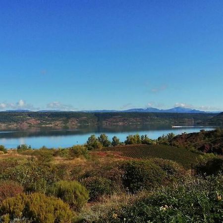 Studio 32M2 - Dans Propriete Avec Vue Imprenable Sur Le Lac Du Salagou Liausson Exteriör bild